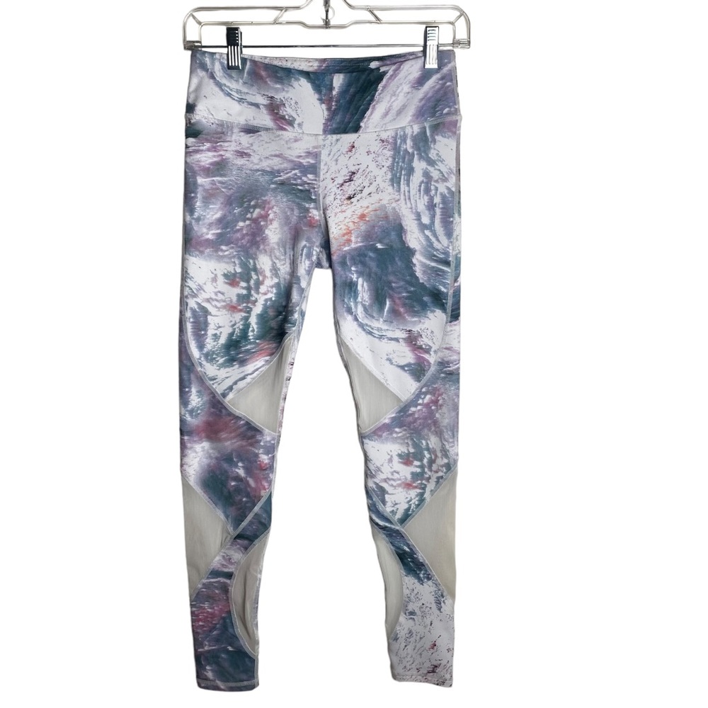 Flabletics Tie Dye with Mesh Accent Leggings